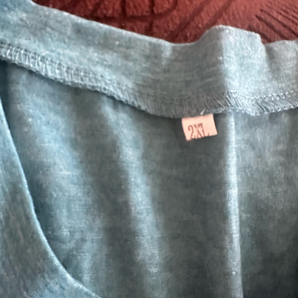 Blue Long Sleeve Cat Graphic Shirt - Picture 2 of 2